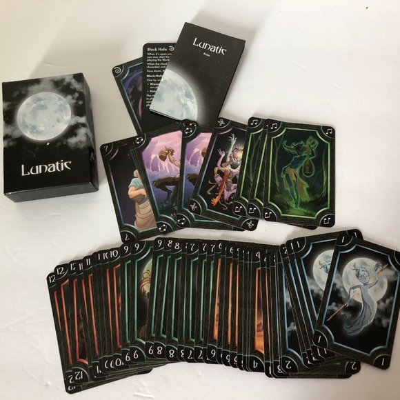 Lunatic Bluffing Card Game Dionysos Germany Ages 8+ For 3-4 Players Complete - Picture 2 of 3